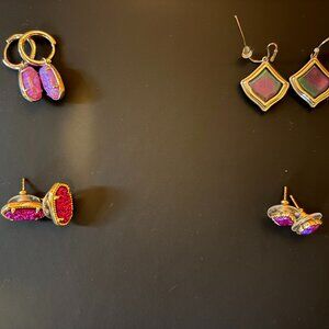 Multiple Kendra Scott earrings